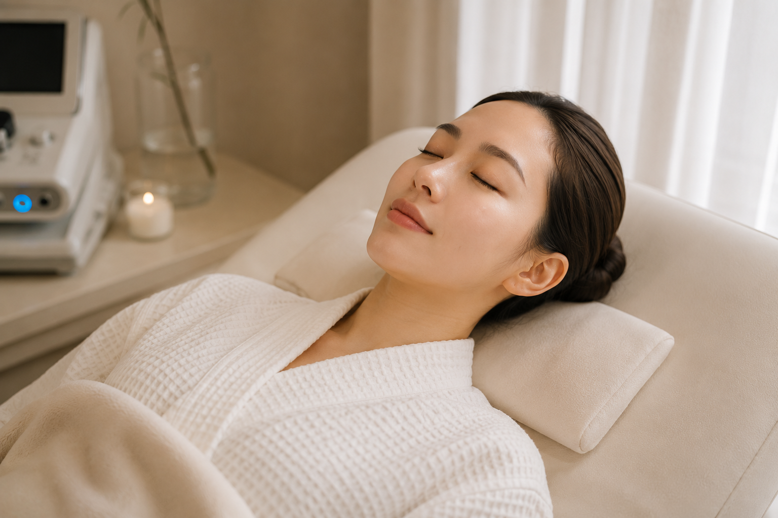 Fullface skin anti-aging and skin booster design